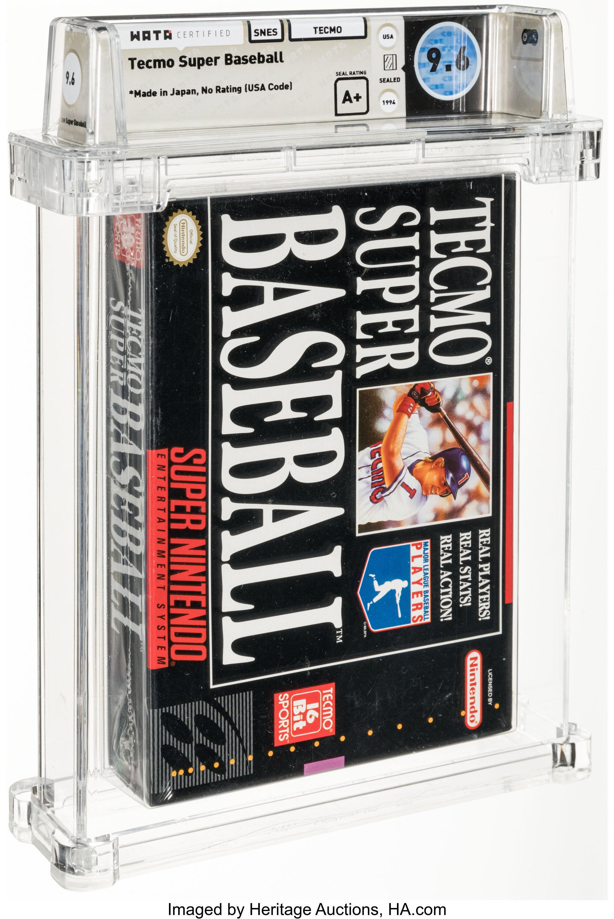 Tecmo Super Baseball Super Nintendo (SNES): PSA Pop Report + Loose / CIB / Sealed Prices 2026