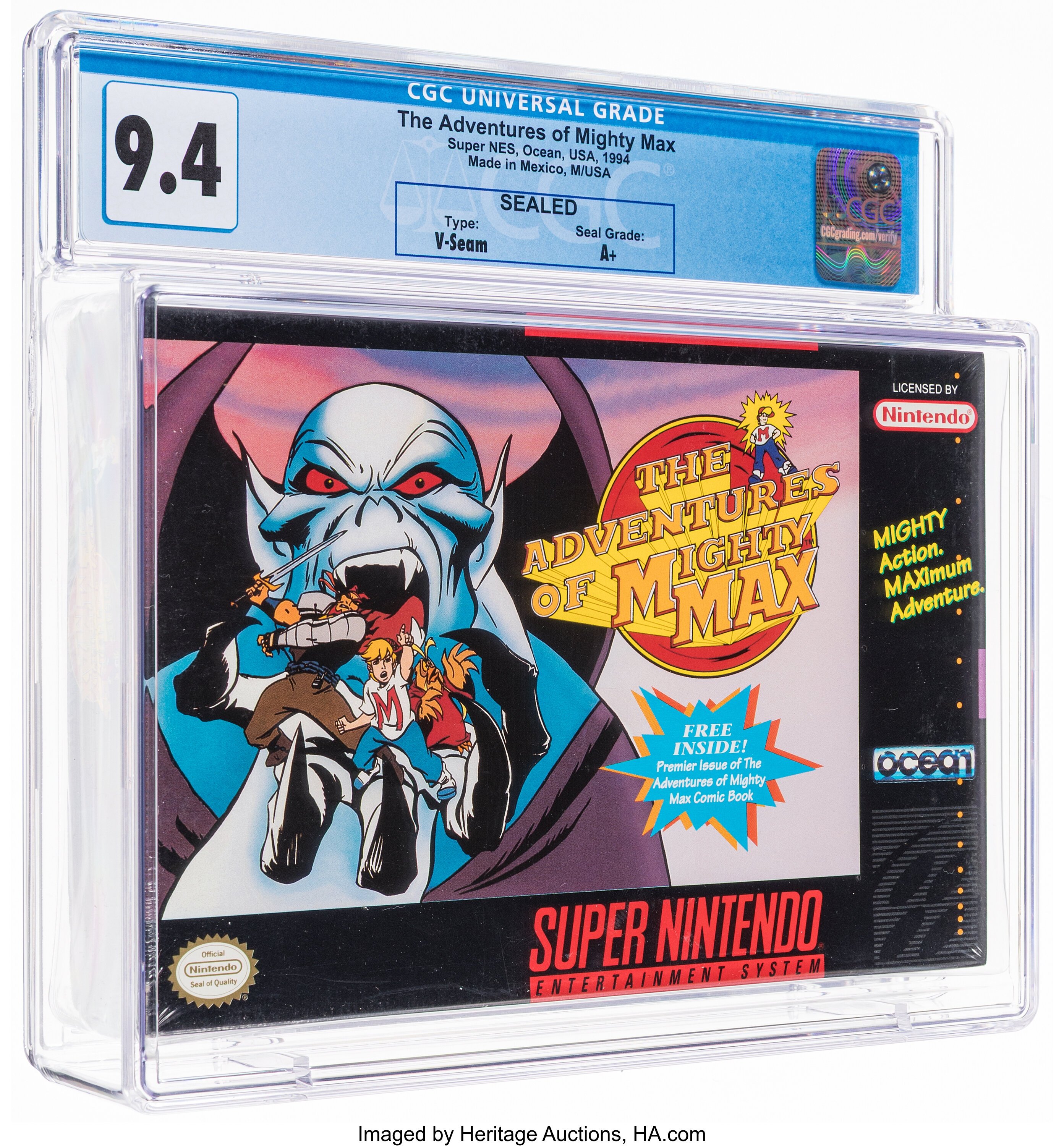 The Adventures of Mighty Max Super Nintendo (SNES): PSA Pop Report + Loose / CIB / Sealed Prices 2026