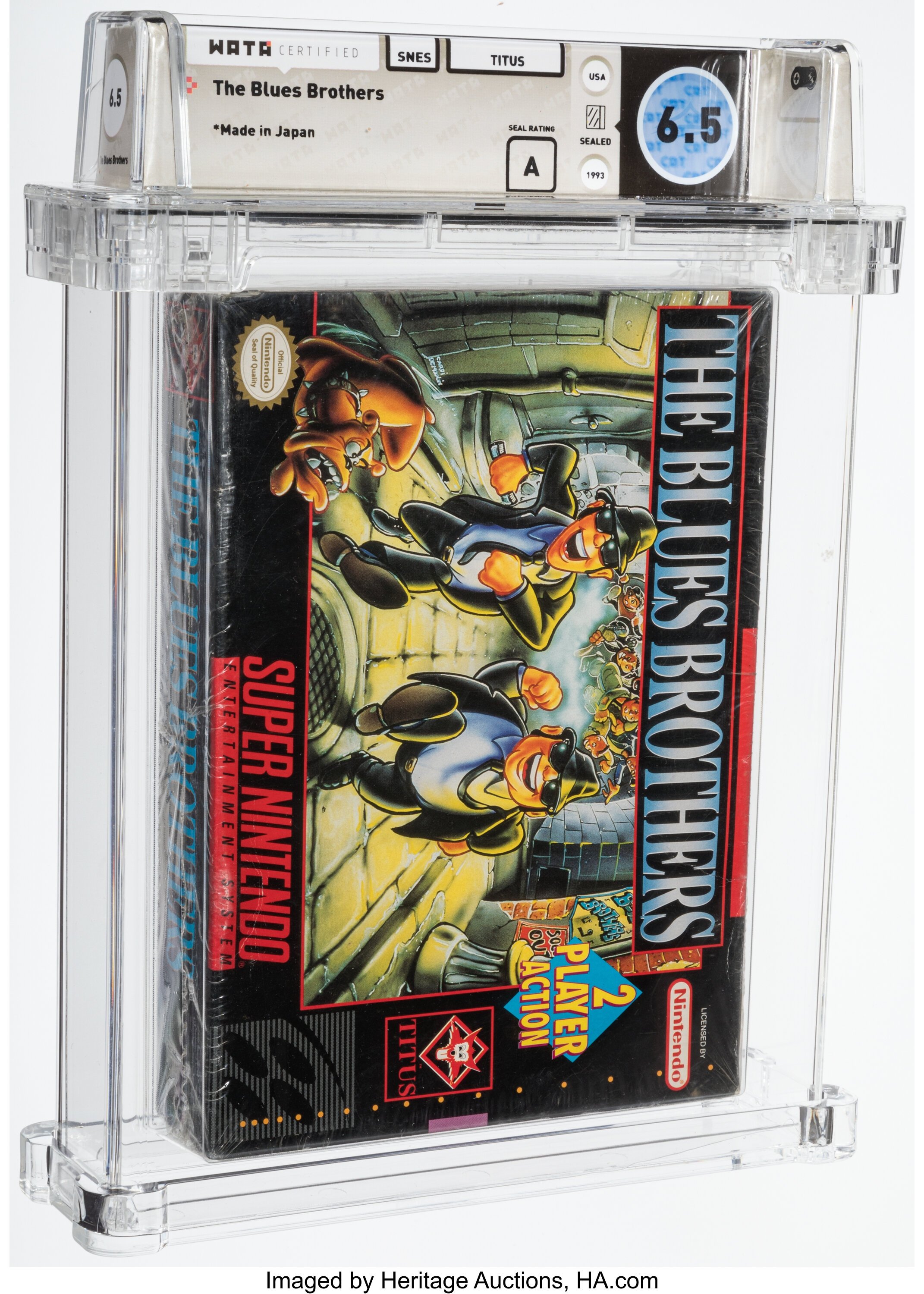 The Blues Brothers Super Nintendo (SNES): PSA Pop Report + Loose / CIB / Sealed Prices 2026
