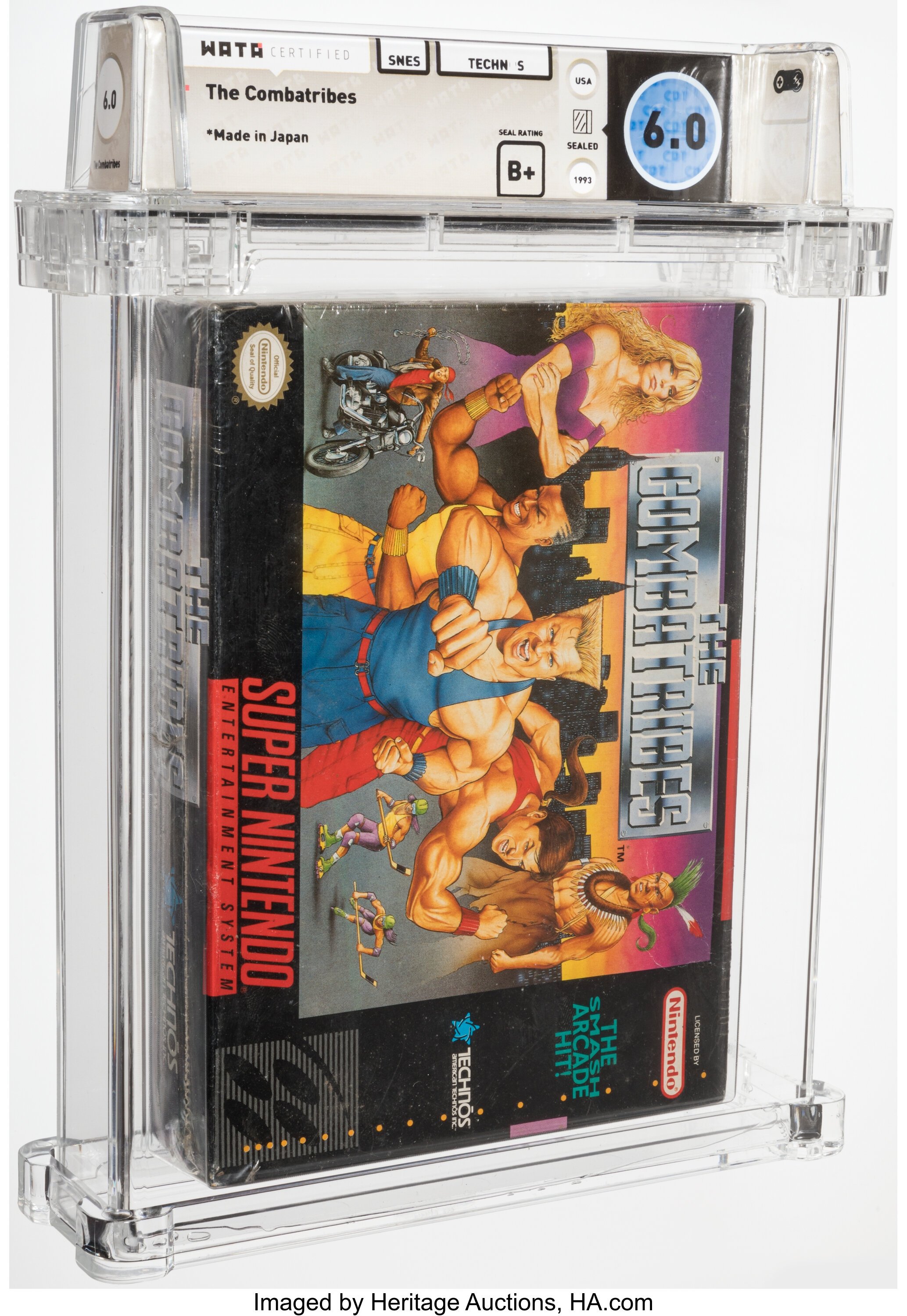 The Combatribes Super Nintendo (SNES): PSA Pop Report + Loose / CIB / Sealed Prices 2026