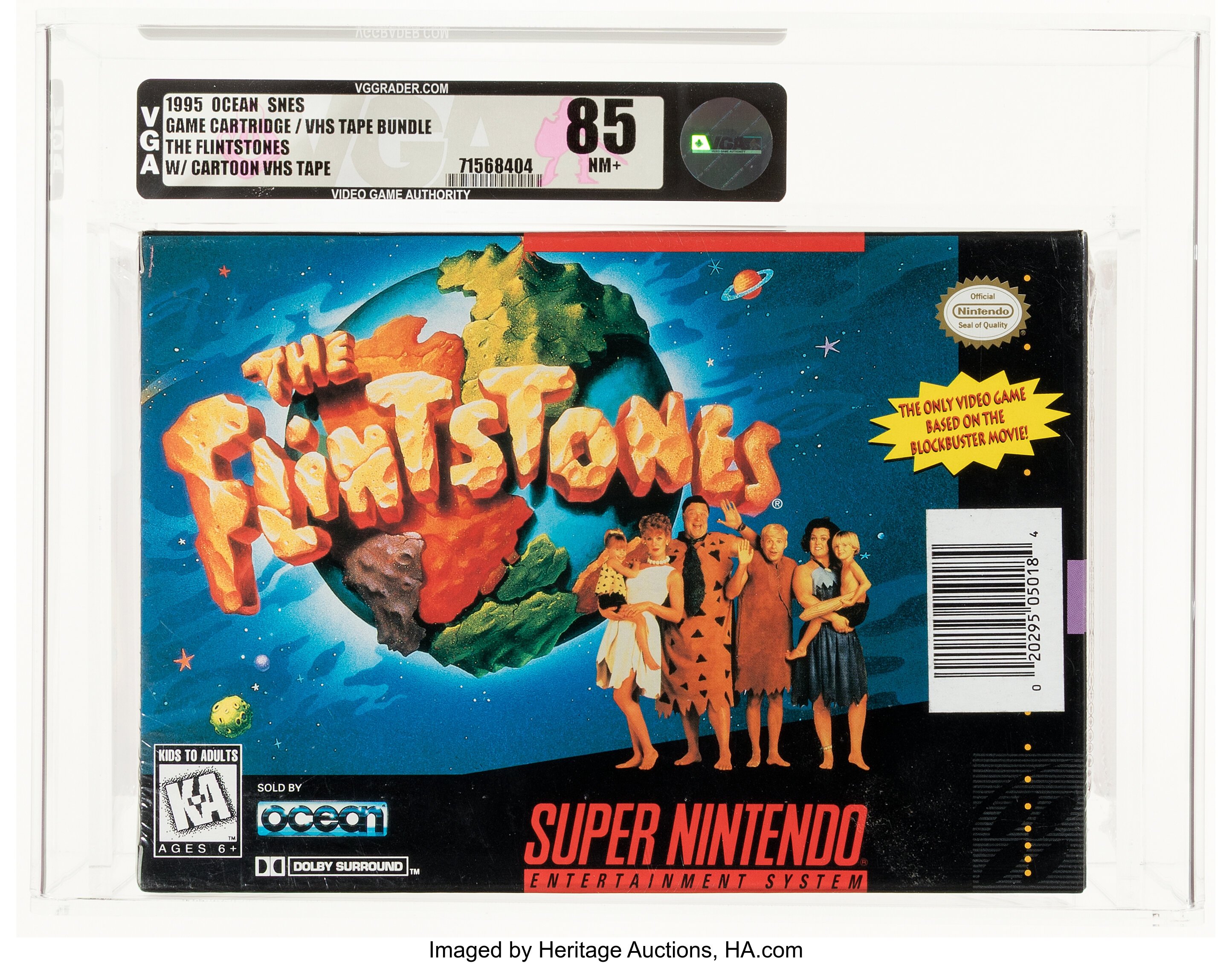The Flintstones Super Nintendo (SNES): PSA Pop Report + Loose / CIB / Sealed Prices 2026