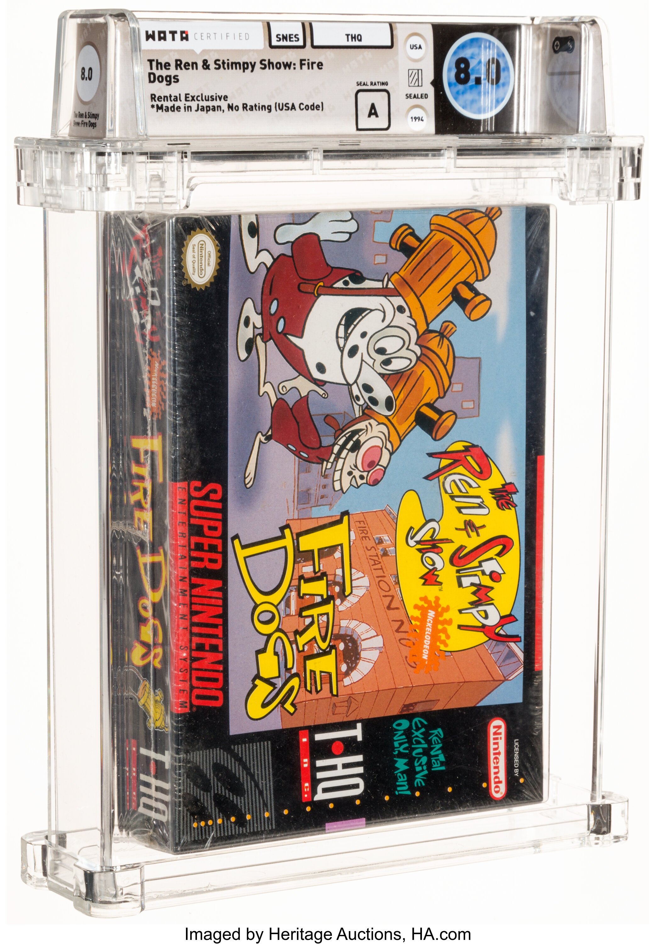 The Ren & Stimpy Show: Fire Dogs Super Nintendo (SNES): PSA Pop Report + Loose / CIB / Sealed Prices 2026