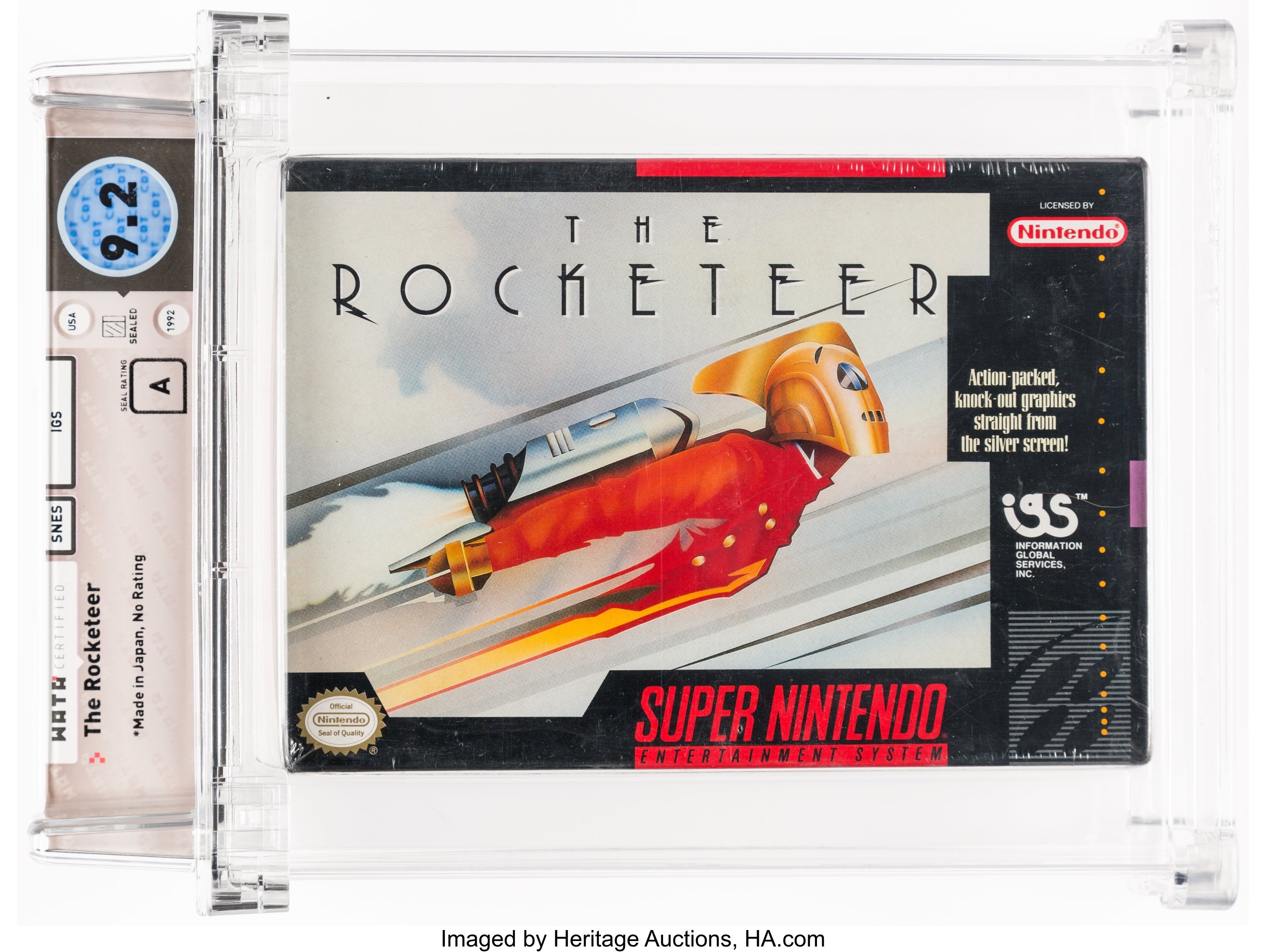 The Rocketeer Super Nintendo (SNES): PSA Pop Report + Loose / CIB / Sealed Prices 2026