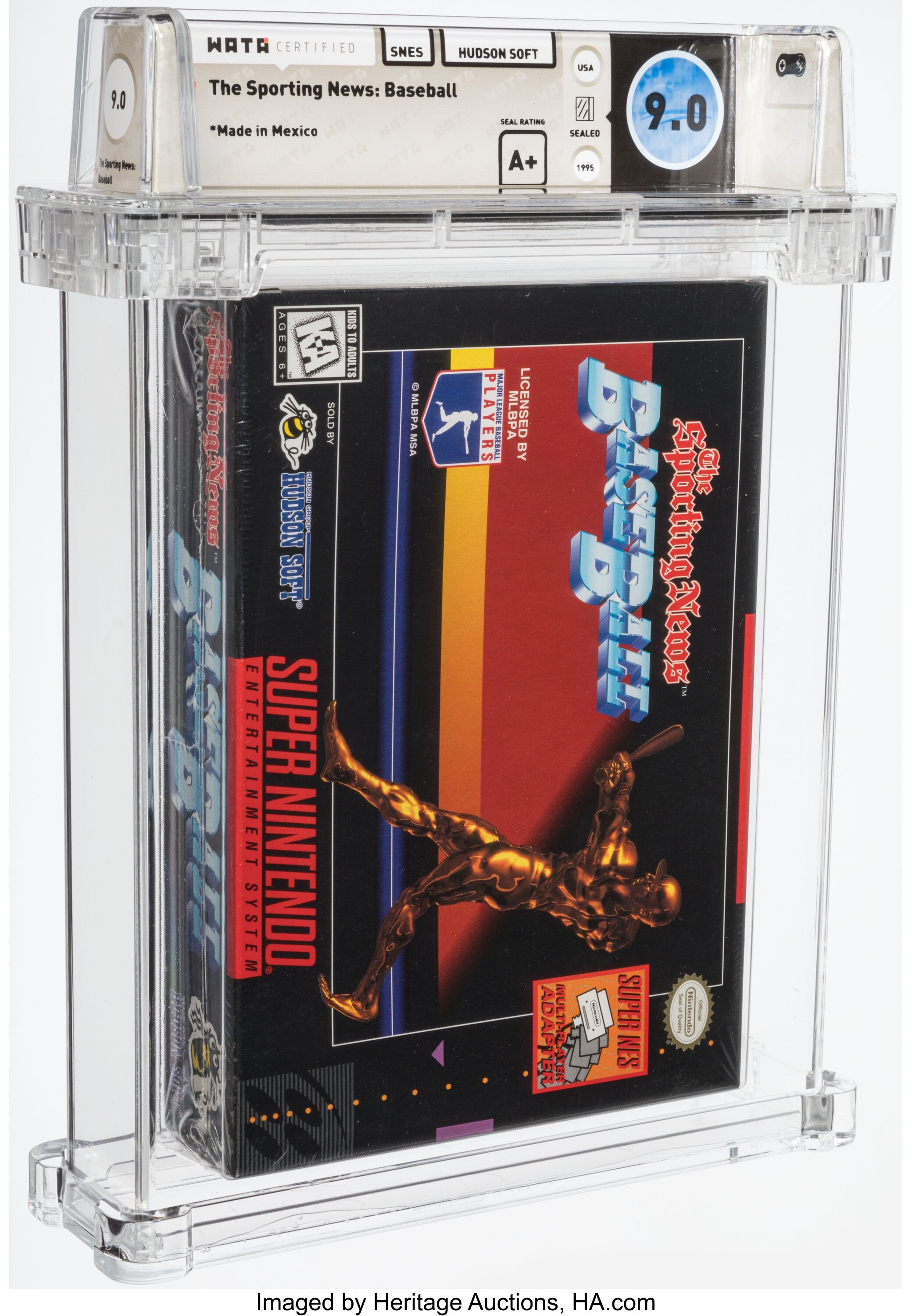 The Sporting News: Baseball Super Nintendo (SNES): PSA Pop Report + Loose / CIB / Sealed Prices 2026