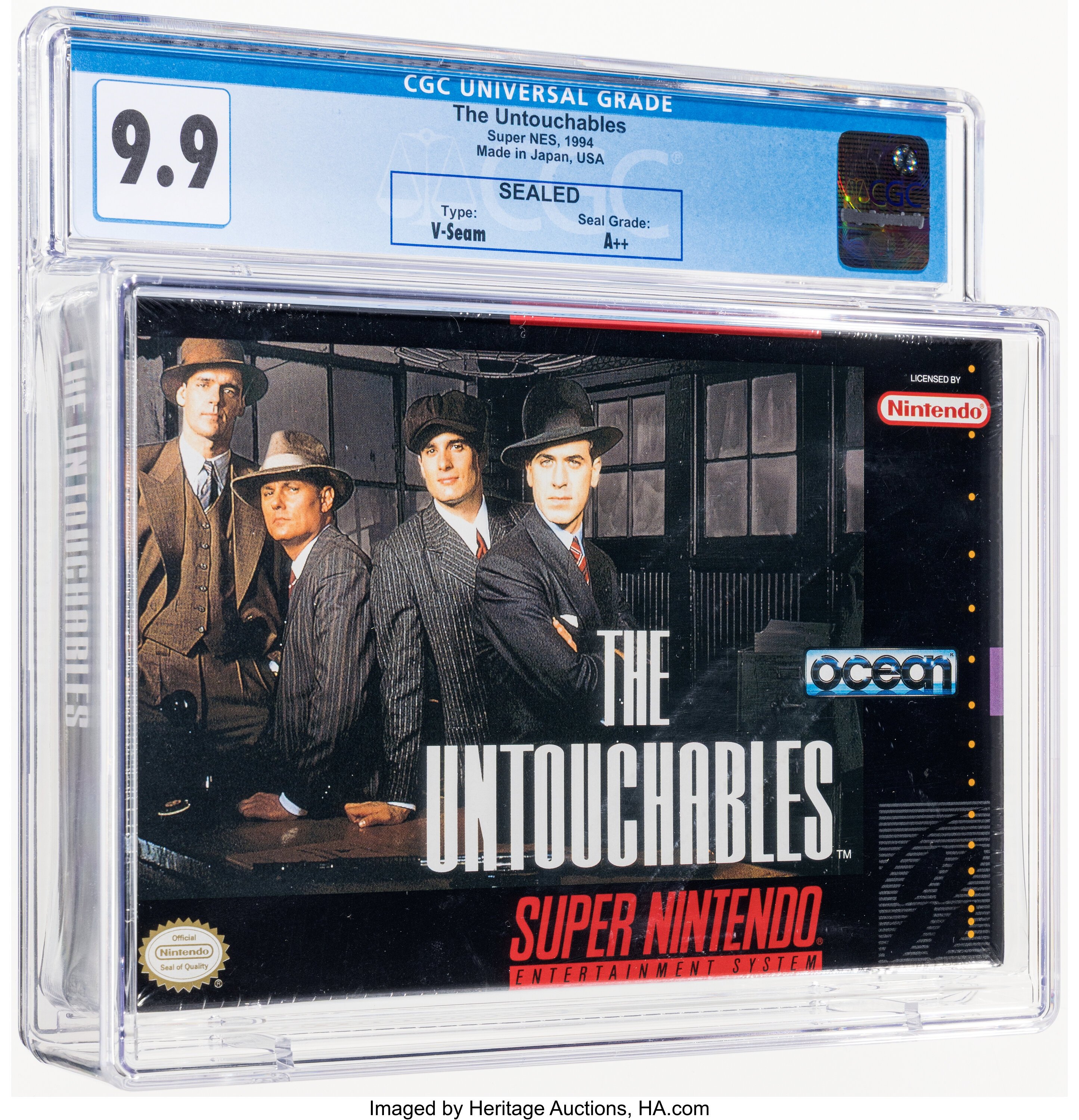 The Untouchables Super Nintendo (SNES): PSA Pop Report + Loose / CIB / Sealed Prices 2026
