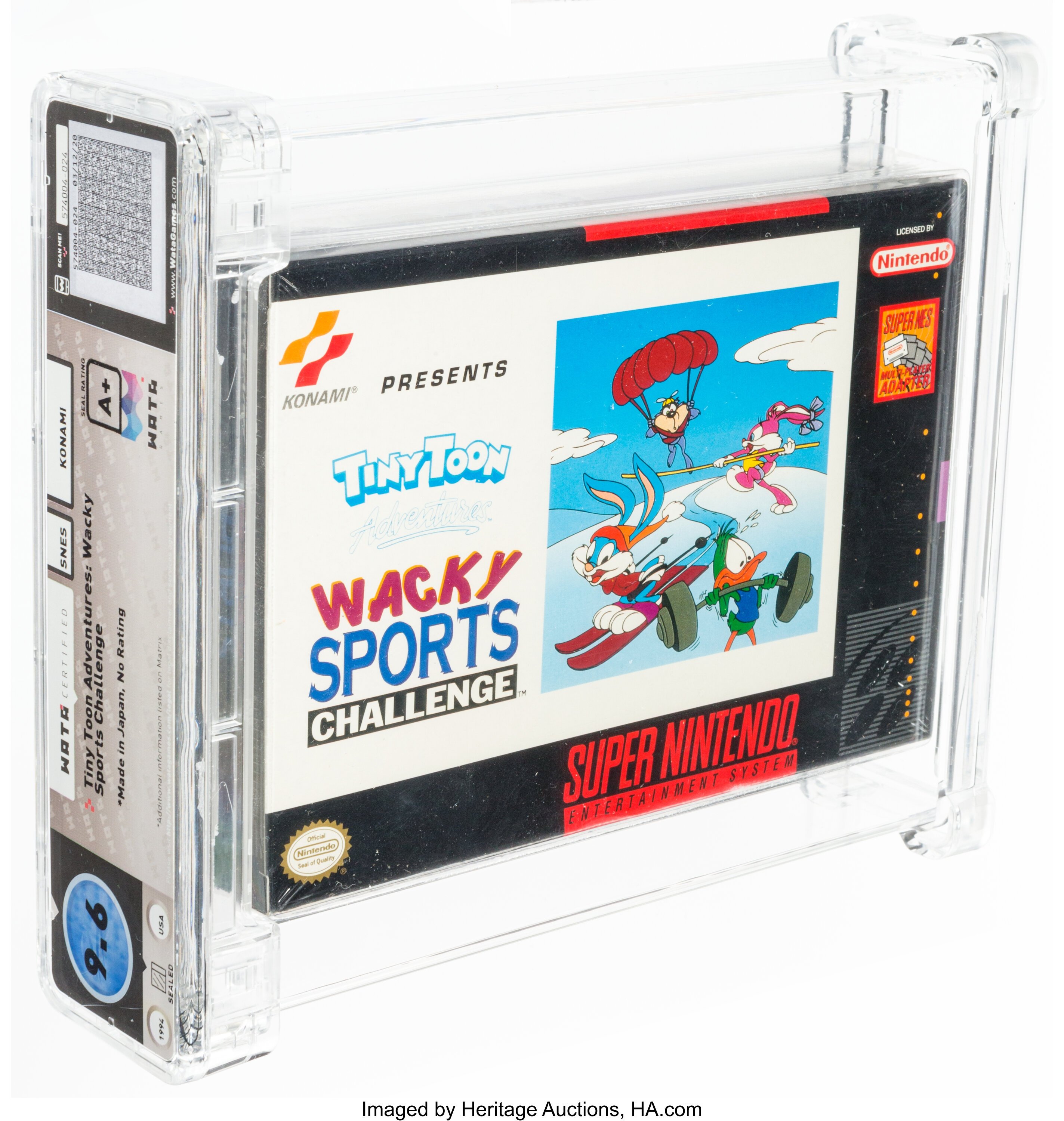 Tiny Toon Adventures: Wacky Sports Challenge Super Nintendo (SNES): PSA Pop Report + Loose / CIB / Sealed Prices 2026