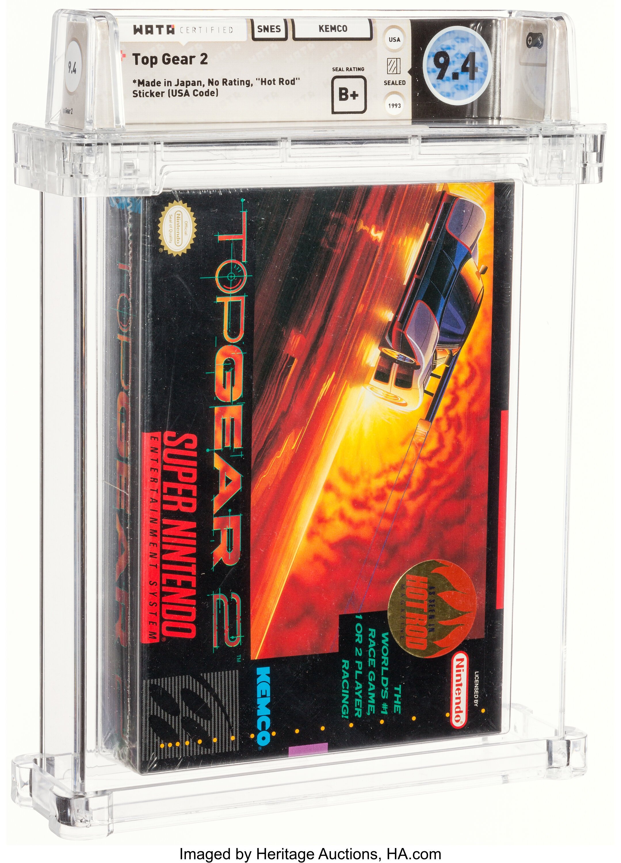 Top Gear 2 Super Nintendo (SNES): PSA Pop Report + Loose / CIB / Sealed Prices 2026