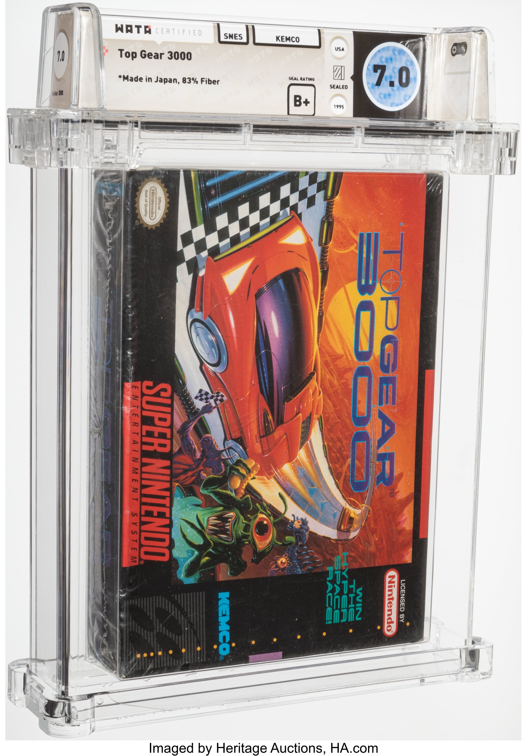 Top Gear 3000 Super Nintendo (SNES): PSA Pop Report + Loose / CIB / Sealed Prices 2026