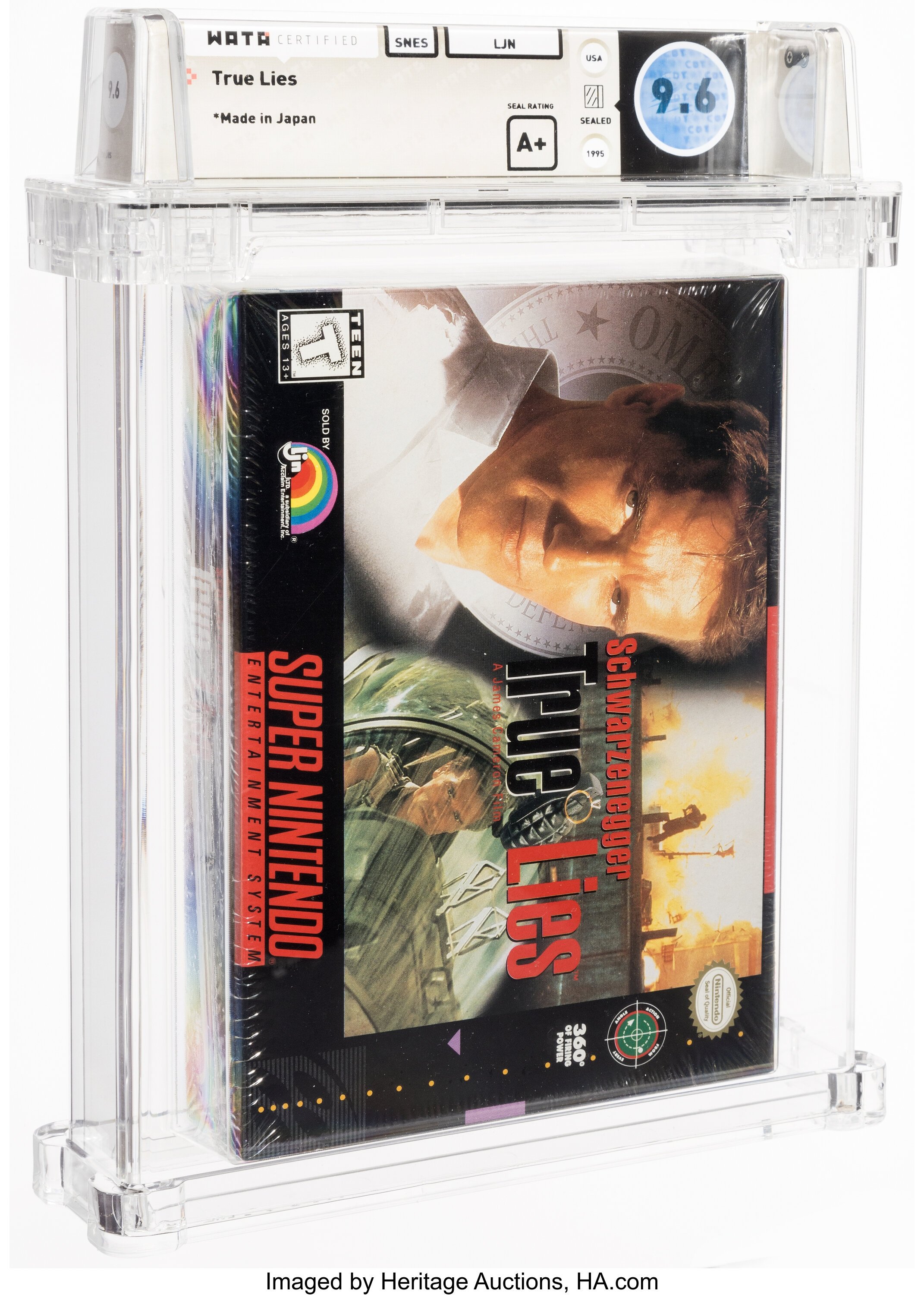 True Lies Super Nintendo (SNES): PSA Pop Report + Loose / CIB / Sealed Prices 2026