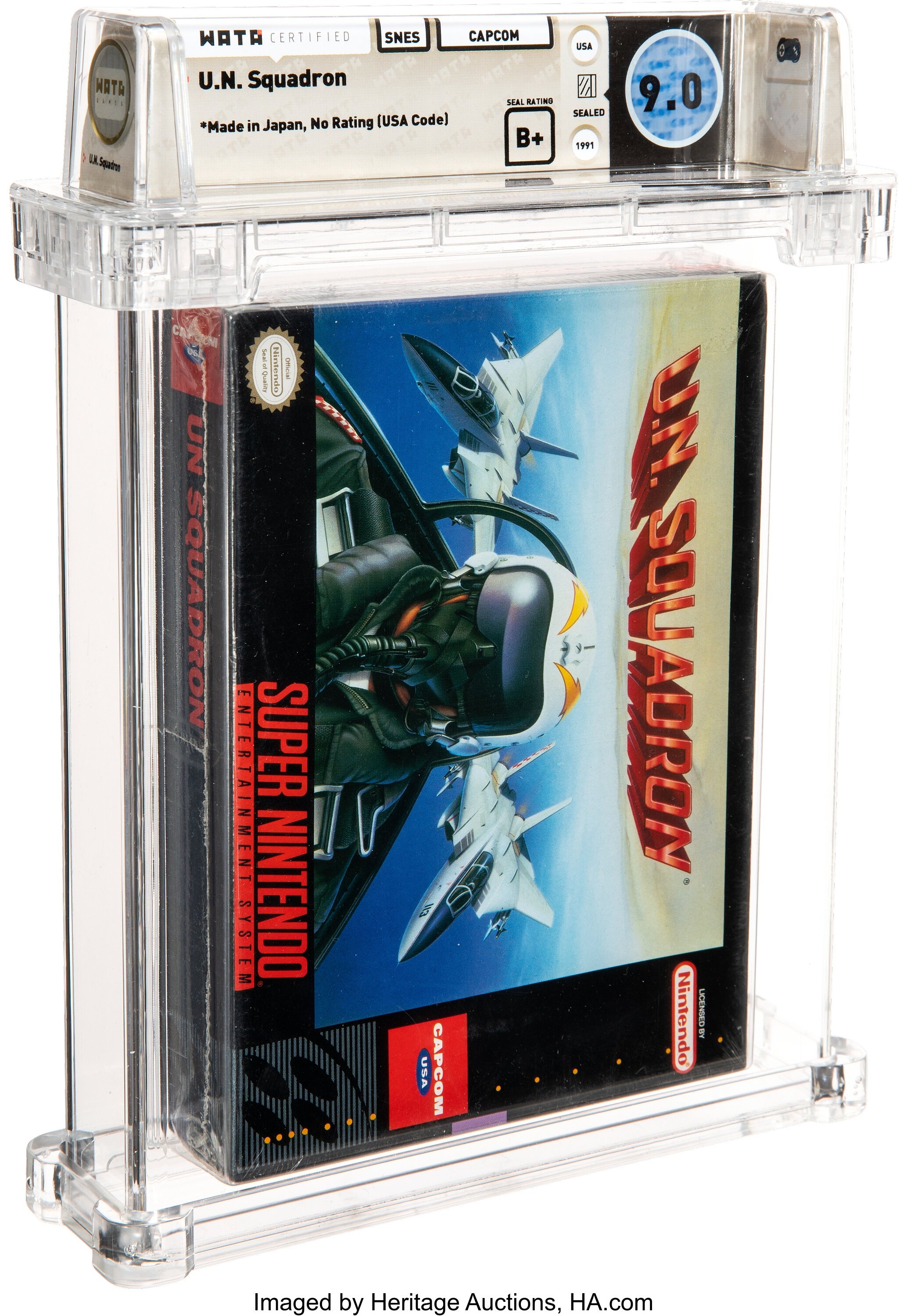 U.N. Squadron Super Nintendo (SNES): PSA Pop Report + Loose / CIB / Sealed Prices 2026