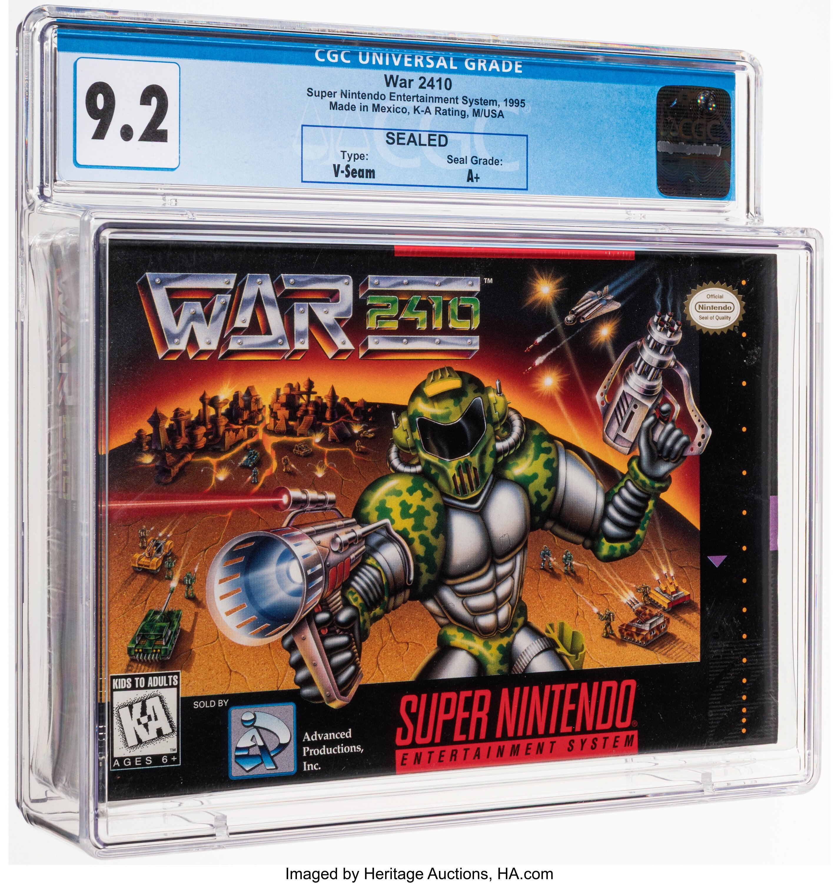 War 2410 Super Nintendo (SNES): PSA Pop Report + Loose / CIB / Sealed Prices 2026