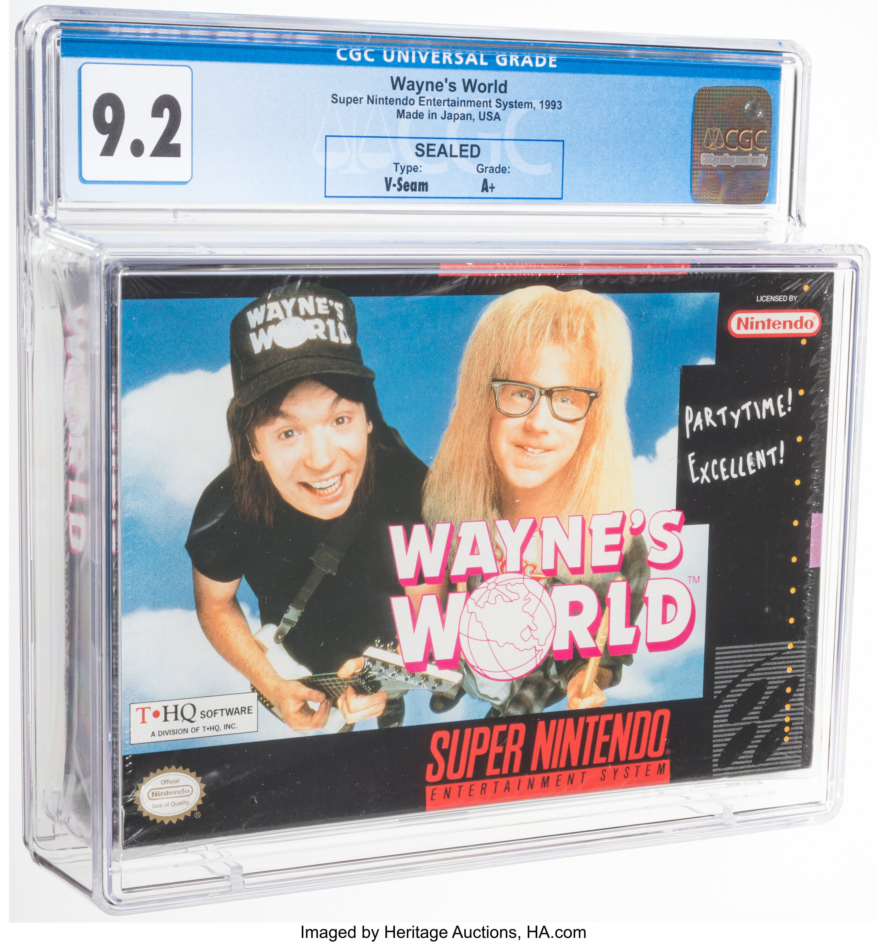 Wayne's World Super Nintendo (SNES): PSA Pop Report + Loose / CIB / Sealed Prices 2026