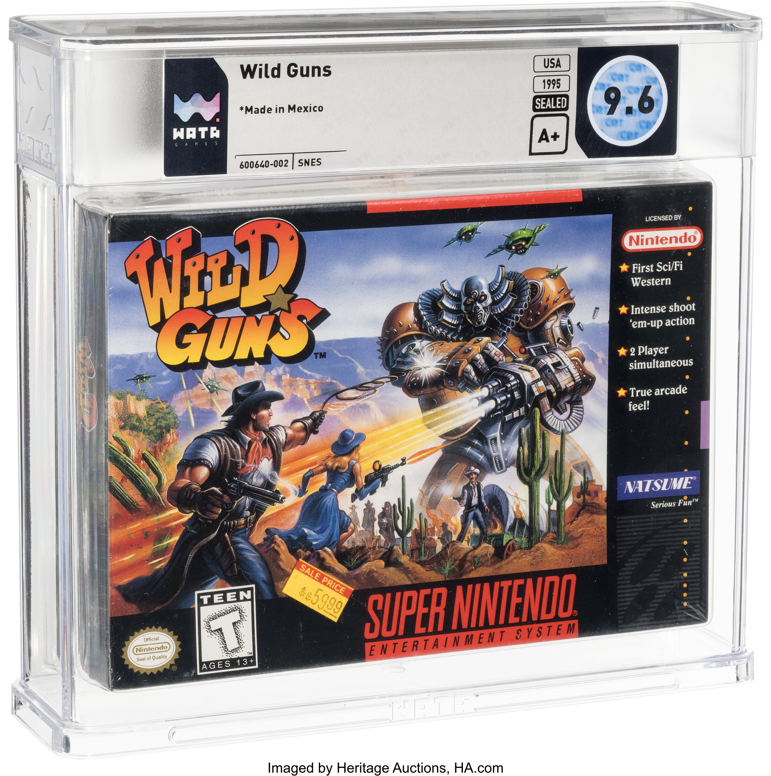 Wild Guns Super Nintendo (SNES): PSA Pop Report + Loose / CIB / Sealed Prices 2026