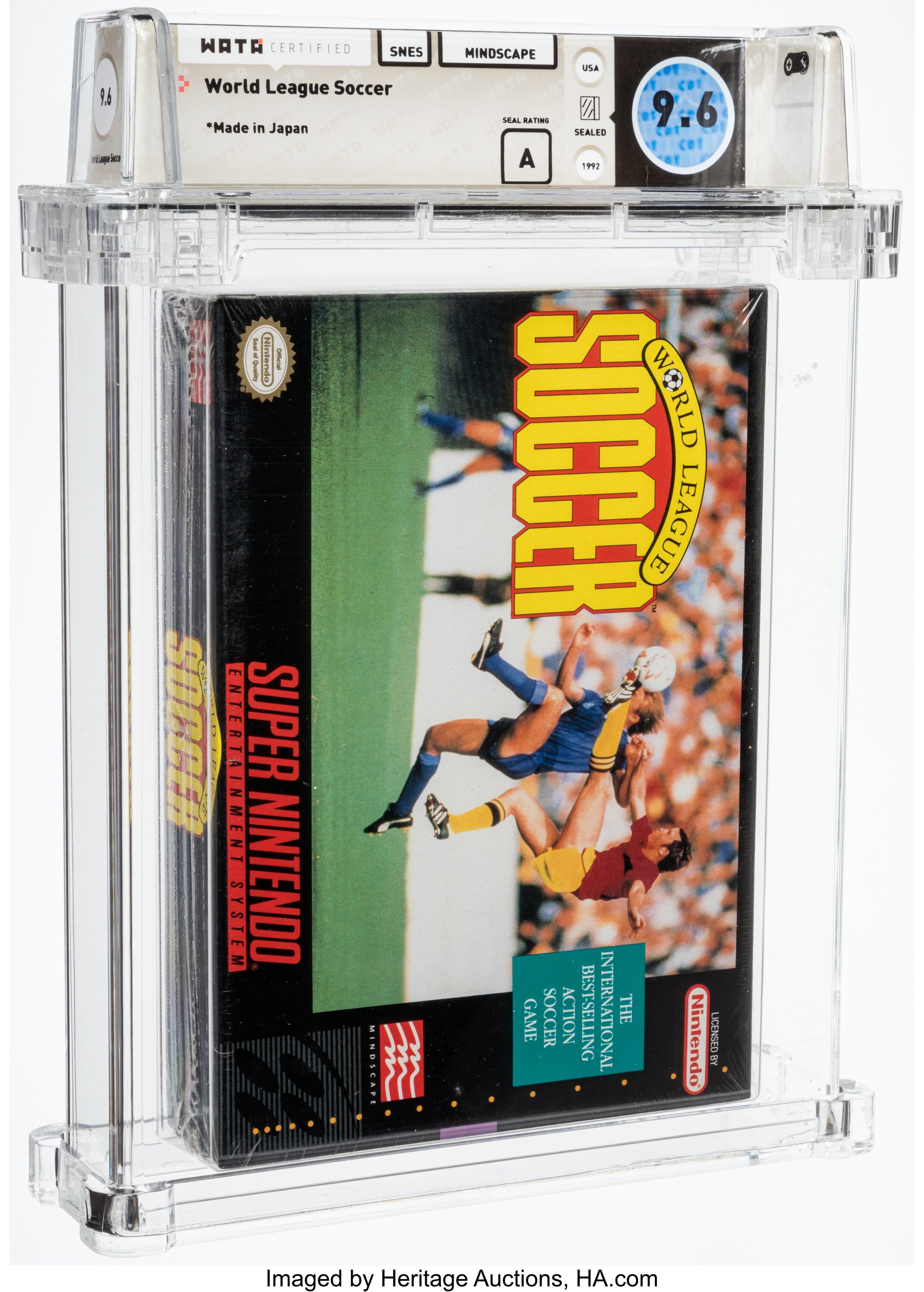 World League Soccer Super Nintendo (SNES): PSA Pop Report + Loose / CIB / Sealed Prices 2026