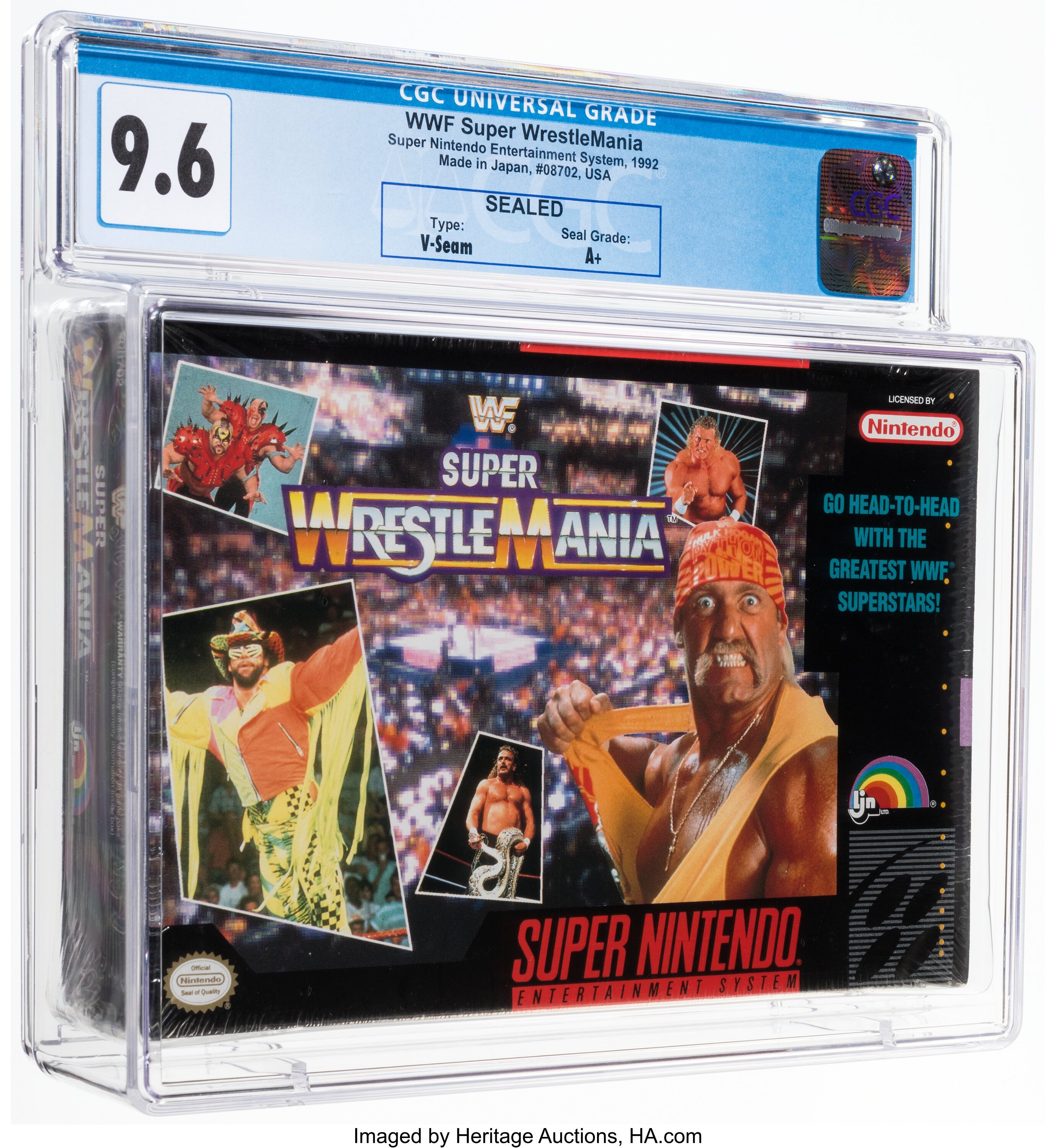 WWF Super WrestleMania Super Nintendo (SNES): PSA Pop Report + Loose / CIB / Sealed Prices 2026