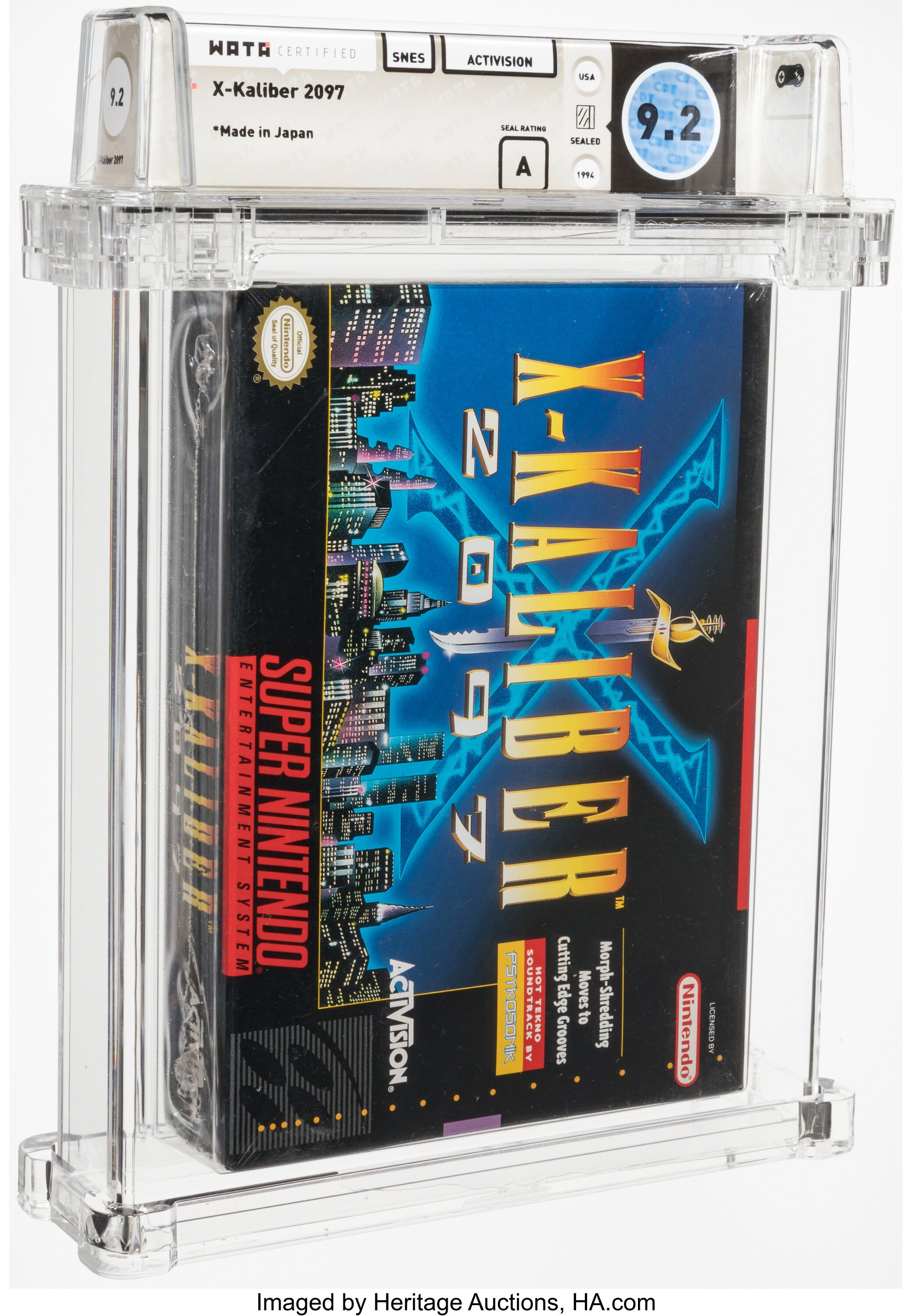 X-Kaliber 2097 Super Nintendo (SNES): PSA Pop Report + Loose / CIB / Sealed Prices 2026
