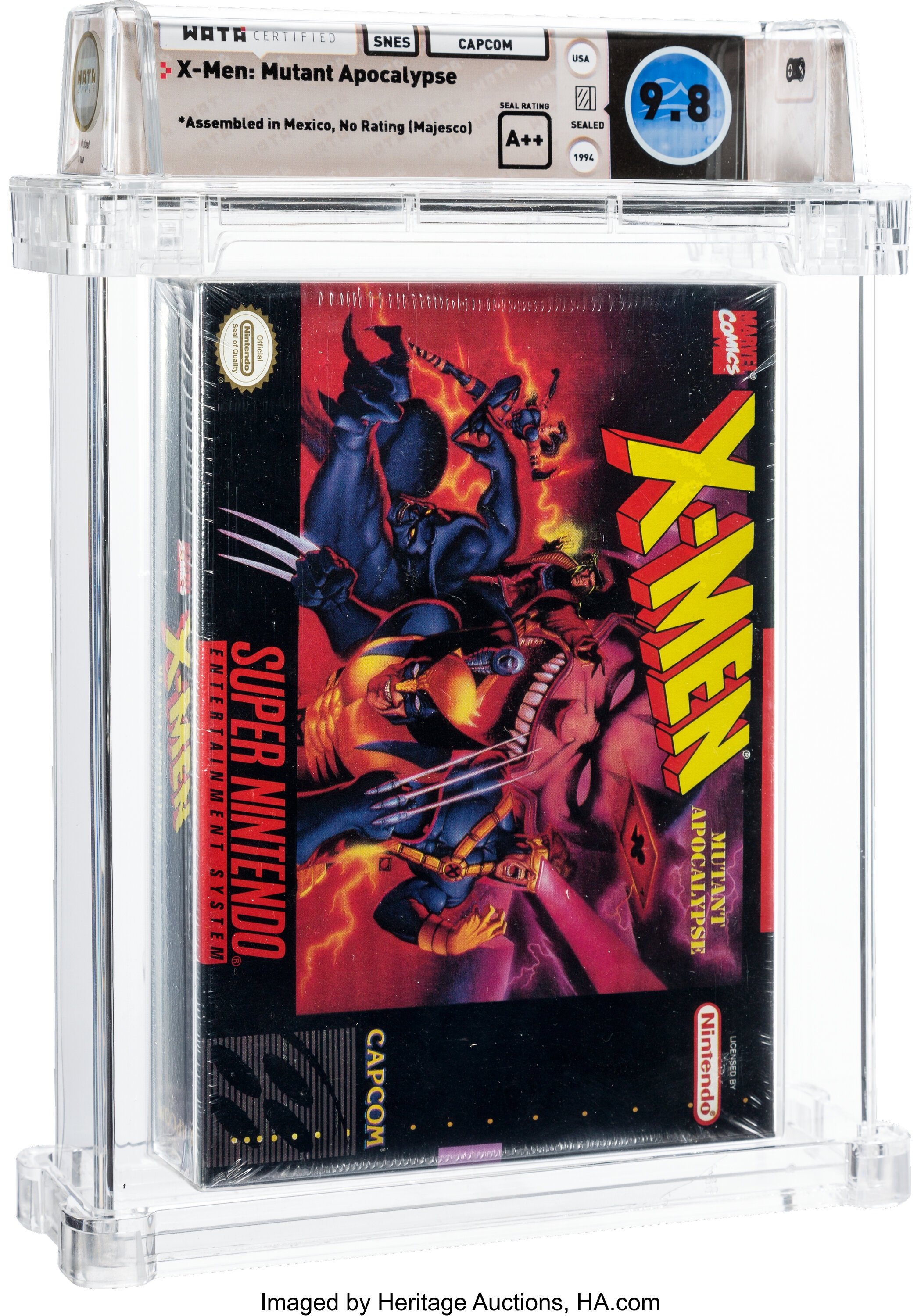X-Men: Mutant Apocalypse Super Nintendo (SNES): PSA Pop Report + Loose / CIB / Sealed Prices 2026