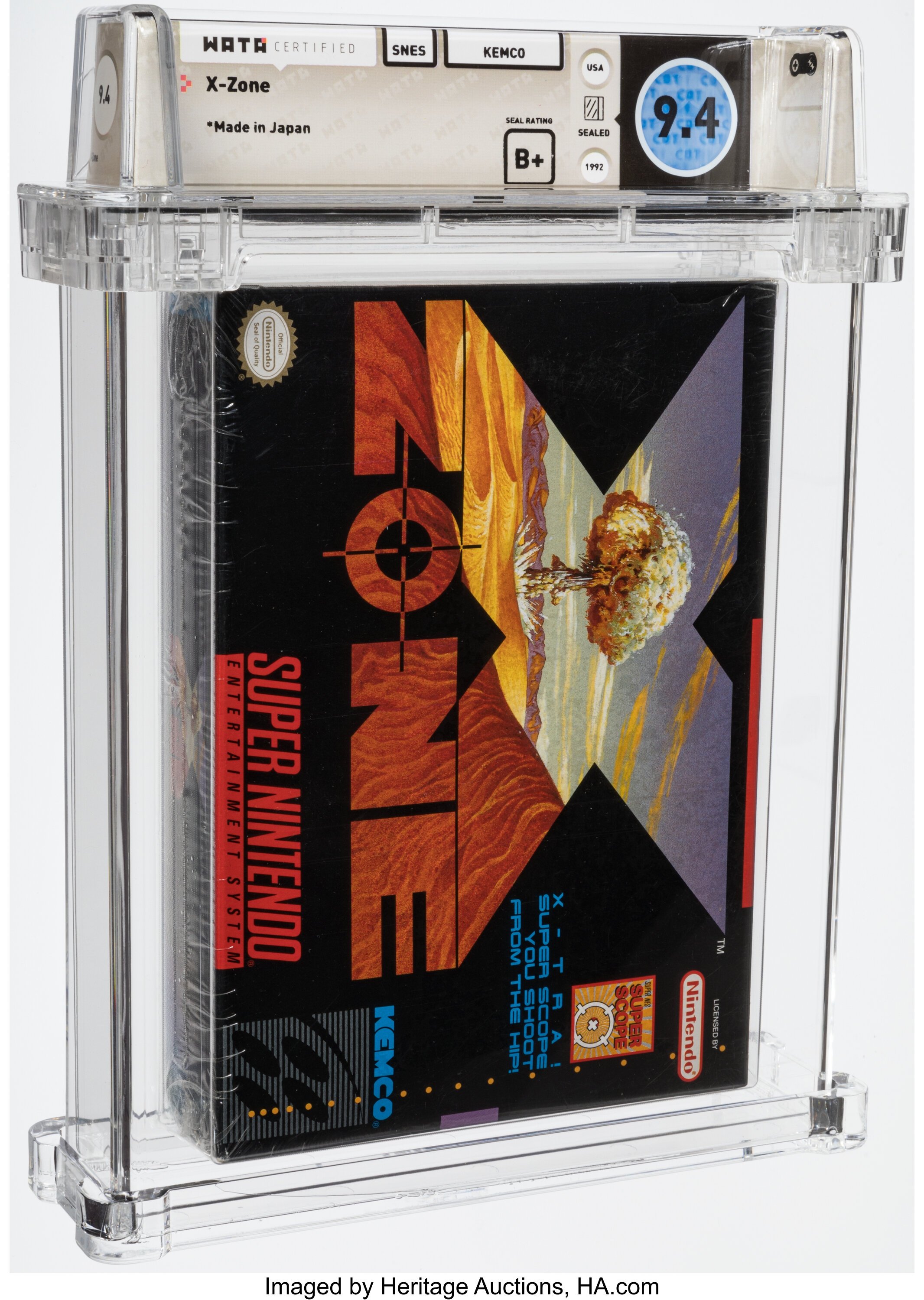 X-Zone Super Nintendo (SNES): PSA Pop Report + Loose / CIB / Sealed Prices 2026