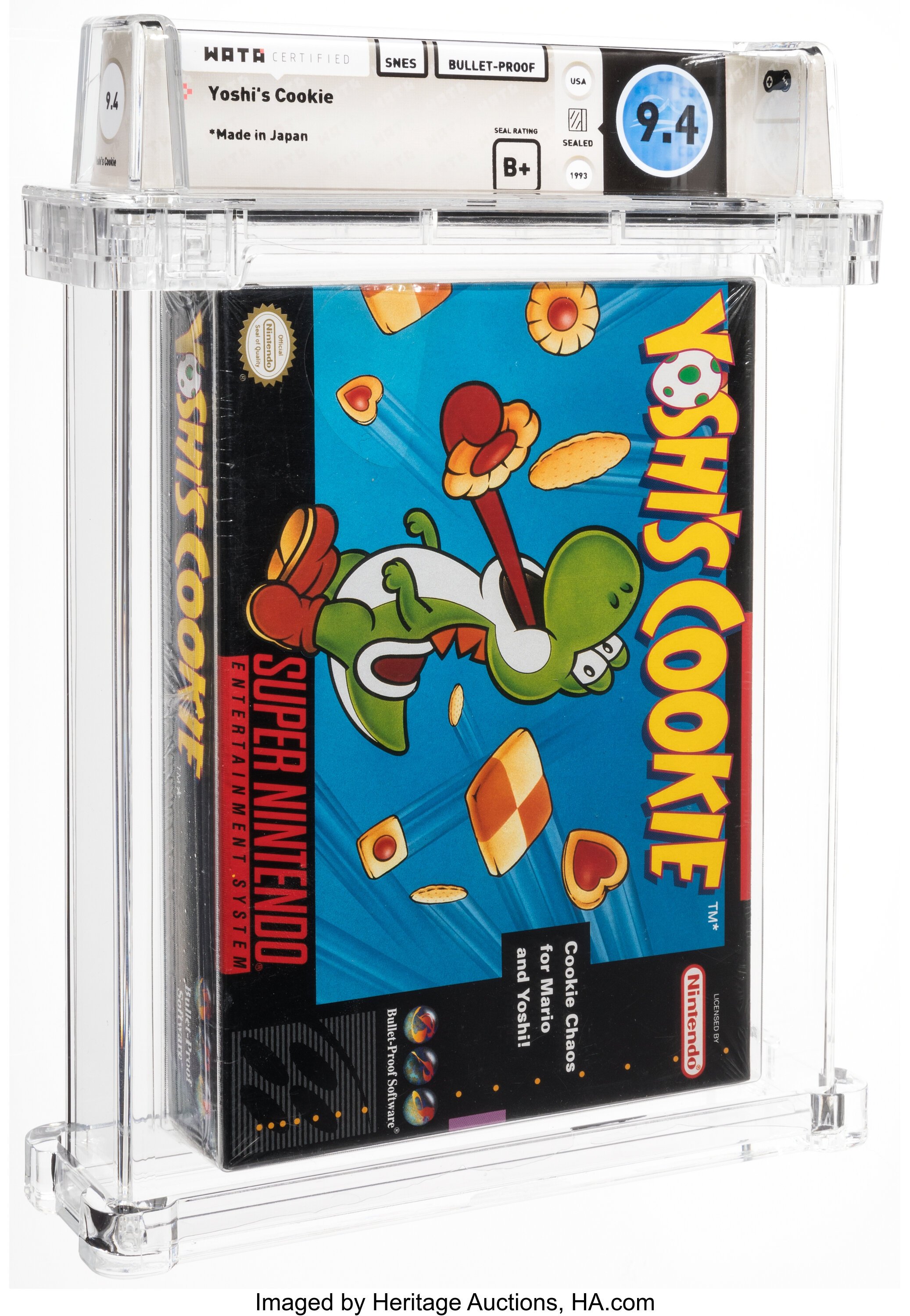 Yoshi's Cookie Super Nintendo (SNES): PSA Pop Report + Loose / CIB / Sealed Prices 2026