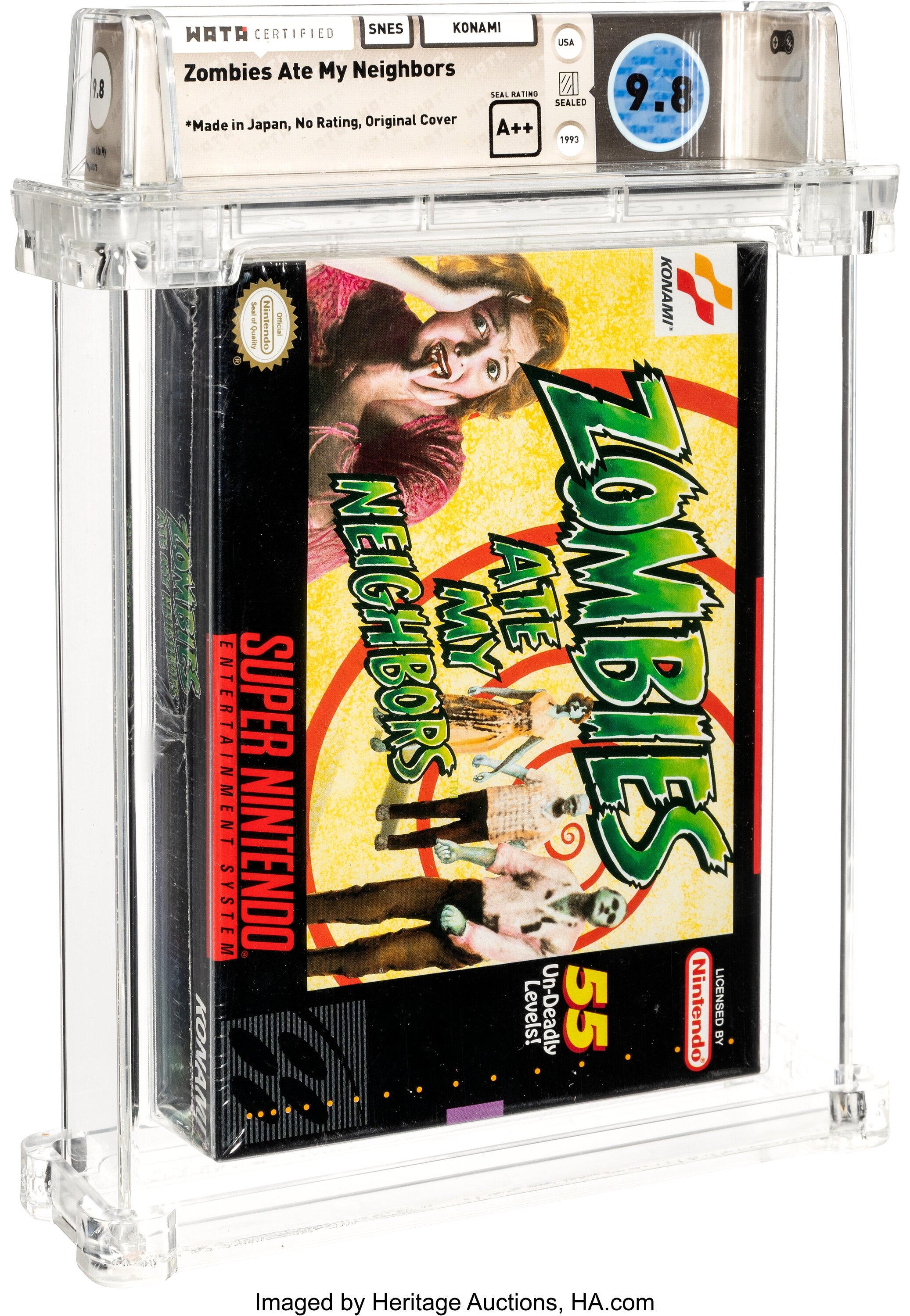 Zombies Ate My Neighbors Super Nintendo (SNES): PSA Pop Report + Loose / CIB / Sealed Prices 2026